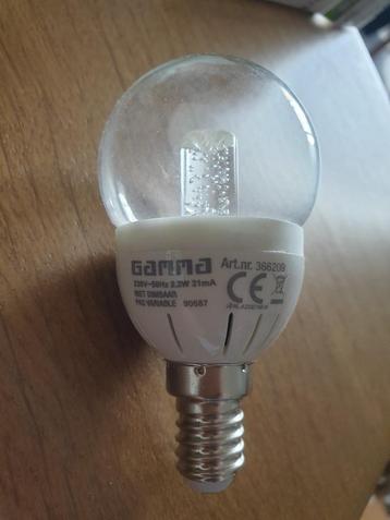 Gamma LED lamp 2.2W 75 lm met kleine E14 fitting NIEUW beschikbaar voor biedingen