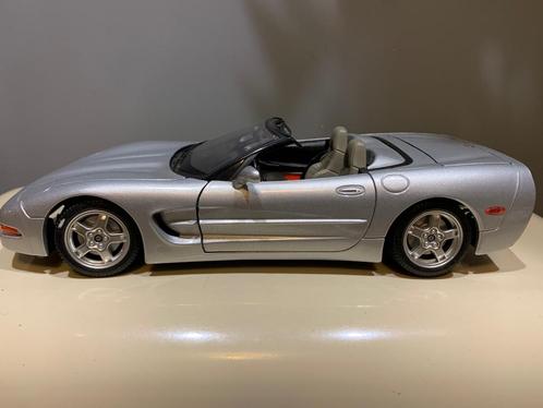 CORVETTE C5 CONVERTIBLE VAN BBURAGO 1997 1/18, Hobby en Vrije tijd, Modelauto's | 1:18, Zo goed als nieuw, Auto, Bburago, Ophalen of Verzenden