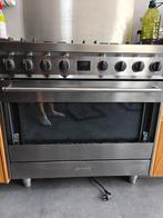 Smeg 6 pits fornuis met oven, Witgoed en Apparatuur, Fornuizen, Ophalen, Gebruikt, 60 cm of meer, Gas