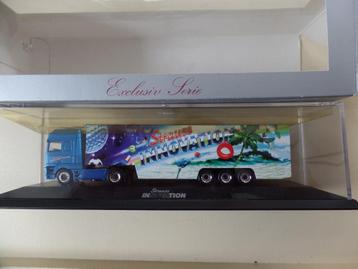 DAF trekker / oplegger Strauss (Herpa)  beschikbaar voor biedingen