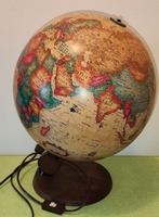 Vintage Scan Globe wereldbol Denmark, Verlicht, Ophalen of Verzenden, Zo goed als nieuw