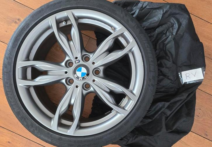 BMW 18 inch velgen 436M met Michelin Pilot Super Sport, Auto-onderdelen, Banden en Velgen, Banden en Velgen, Zomerbanden, 18 inch