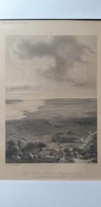 Gravure  “Het beleg van Berg op Zoom  (in 1747), Antiek en Kunst, Verzenden