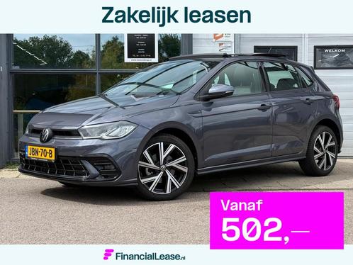 Volkswagen POLO 1.0 TSI R-Line Business, PANO, NAP, CRUISECR, Auto's, Volkswagen, Bedrijf, Lease, Financial lease, Polo, ABS, Achteruitrijcamera