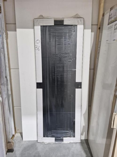 2 stuks Cando Lingfield - Zwarte opdek deur - 78x211,5, Doe-het-zelf en Verbouw, Deuren en Horren, Nieuw, Binnendeur, 200 tot 215 cm