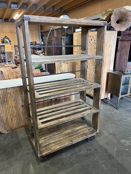 Riviera Maison Old Mill Display Cabinet High, Huis en Inrichting, Kasten | Stellingkasten, Gebruikt, Ophalen