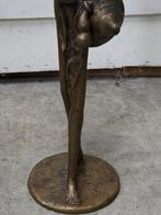 Bronzen Beeld - Afrikaanse Jager, Antiek en Kunst, Ophalen of Verzenden