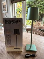 Draadloze LED Tafellamp - Nieuw in doos!, Huis en Inrichting, Ophalen of Verzenden, Nieuw, Metaal, 50 tot 75 cm