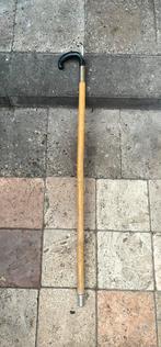 Vintage Wandelstok met ingebouwde stokmaat veehandelaar, Diversen, Wandelstokken, Ophalen of Verzenden, Verstelbaar, Gebruikt