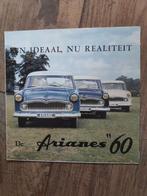 Simca Ariana brochure 1960, Zo goed als nieuw, Overige merken, Simca, Ophalen of Verzenden