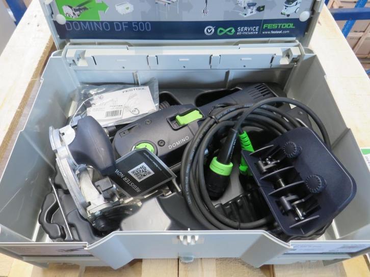 Festool DOMINO DF 500 Q-Plus Freesmachine in systainer - 420, Doe-het-zelf en Verbouw, Gereedschap | Handgereedschap, Nieuw, Ophalen of Verzenden