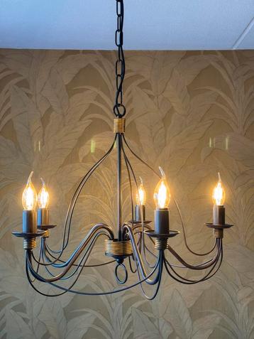 Kroonluchter Fiamma Marrone | 5-lamps beschikbaar voor biedingen