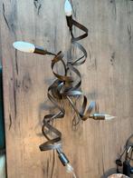 Plafondlamp, Ophalen of Verzenden, Gebruikt, Metaal