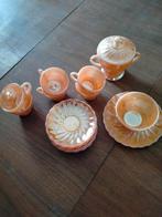 Vintage Peach Lustre Tea Set, Verzenden