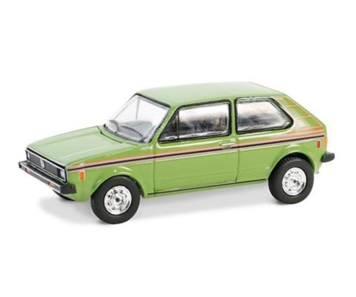1979 Volkswagen Golf Rabbit van Greenlight 1/64 groen, Hobby en Vrije tijd, Modelauto's | Overige schalen, Nieuw, Auto, Ophalen of Verzenden