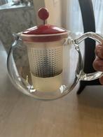 Mooie theepot met gieter, Ophalen of Verzenden, Zo goed als nieuw, Pot, Bus of Blik