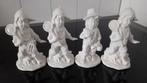 4 Porseleinen beeldjes, Verzamelen, Beelden en Beeldjes, Ophalen of Verzenden, Gebruikt