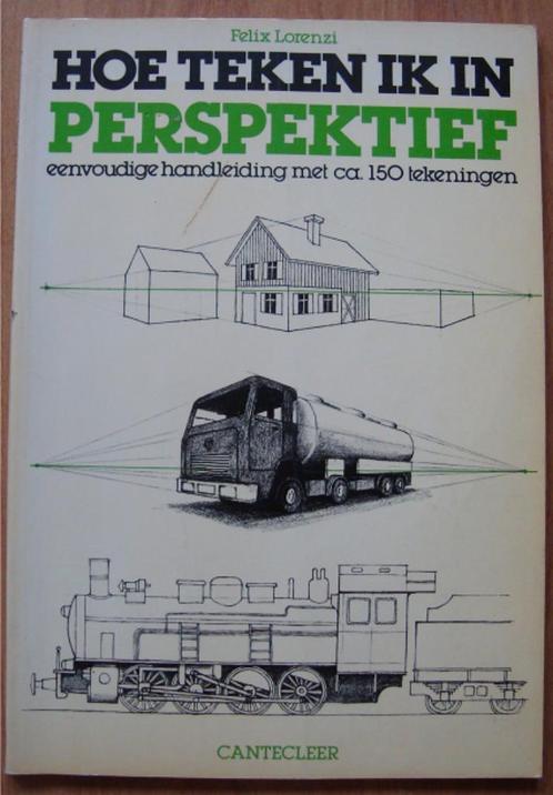 Hoe teken ik in perspektief - Felix Lorenzi, Boeken, Hobby en Vrije tijd, Zo goed als nieuw, Tekenen en Schilderen, Ophalen of Verzenden