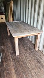 Teakhouten tuintafel, Tuin en Terras, Tuintafels, Ophalen, Gebruikt, Rechthoekig, Teakhout