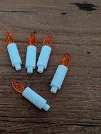 Lego kaarsen wit met transparant oranje vlam, Ophalen of Verzenden, Zo goed als nieuw, Lego