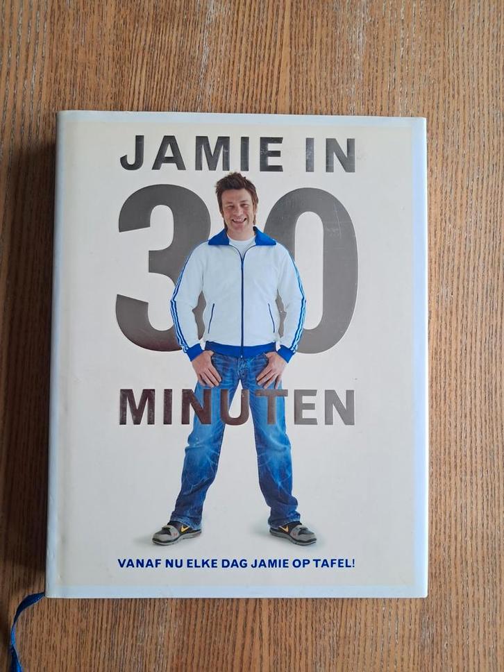 Jamie in 30 Minuten - Kookboek, Boeken, Kookboeken, Zo goed als nieuw, Voorgerechten en Soepen, Hoofdgerechten, Taart, Gebak en Desserts