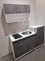 Keuken Tyni grijs 160 cm, Nieuw, Minder dan 100 cm, Grijs, 25 tot 50 cm