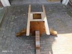 Tafel onderstel vol  massief eiken, Ophalen, Gebruikt, Eikenhout