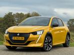 Peugeot 208 1.2 PureTech GT-Line - Jaune Faro - Panorama/3D, Voorwielaandrijving, 101 pk, Gebruikt, Leder en Stof