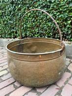 Grote koperen ketel (diameter 45 cm), Antiek en Kunst, Ophalen, Koper