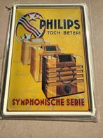 Vintage Philips Reclamebord - 'Toch Beter!', Antiek en Kunst, Ophalen of Verzenden