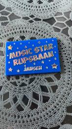 music star jansen rupsbaan penning kermis, Ophalen of Verzenden, Overige materialen