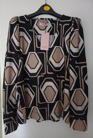 studio anneloes travelstof blouse maat xl nieuw  beschikbaar voor biedingen