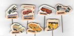 7 speldjes MATCHBOX MODELS RACEAUTO BRANDWEERAUTO KRAAN TANK, Verzenden, Gebruikt, Overige onderwerpen