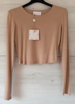 Croptop beige maat S/M, Maat 38/40 (M), Beige, Lvcilia, Nieuw