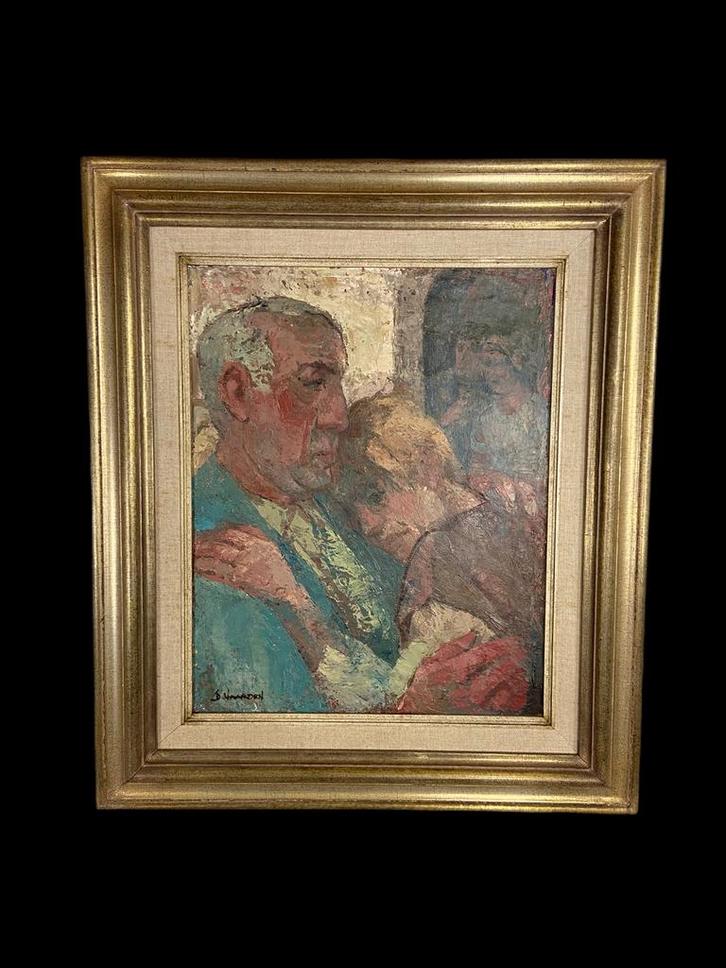 Isaac Naarden - De Verloren Zoon - Olieverf, Antiek en Kunst, Kunst | Schilderijen | Klassiek, Ophalen