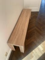 Bench – wood | Houten bankje, 125 cm of meer, Rechthoekig, Zo goed als nieuw, Ophalen