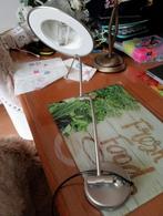 Wandlamp, halogeen, verstelbaar, mat rvs., Ophalen of Verzenden, Zo goed als nieuw, Metaal