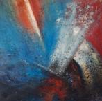 Diverse abstracte schilderijen (18 stuks), Ophalen