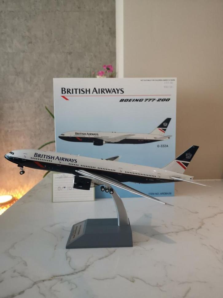 British airways B777-200 ARD200 1:200 'Landor livery ARDBA39, Hobby en Vrije tijd, Modelbouw | Vliegtuigen en Helikopters, Nieuw
