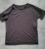 Zwart Nike sport tshirt, maat L, Nike, Maat 42/44 (L), Zo goed als nieuw, Zwart