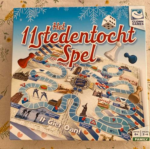 Het 11stedentocht spel, Hobby en Vrije tijd, Gezelschapsspellen | Overige, Zo goed als nieuw, Verzenden