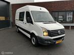 Volkswagen Crafter Bestel 2.0 TDI L2H2 DUBBELCABINE/CRUISE/A, Euro 5, Stof, Gebruikt, Zwart