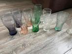 Cola glazen, Ophalen of Verzenden, Gebruikt, Frisdrankglas
