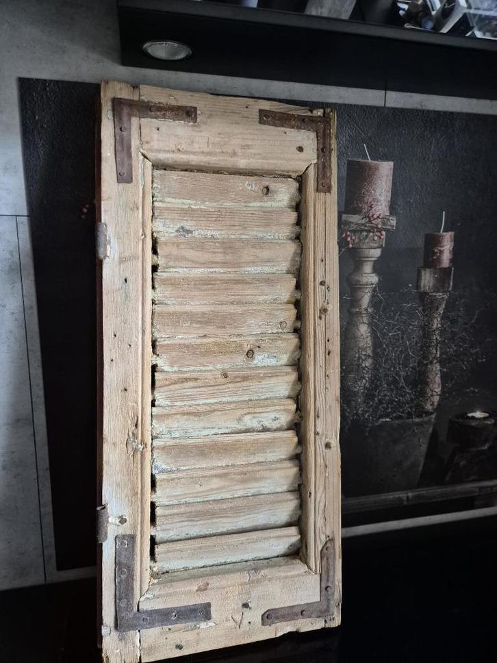 Louvre luik ter decoratie, Huis en Inrichting, Woonaccessoires | Overige, Gebruikt, Ophalen of Verzenden