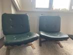 Ingmar Relling Siesta chair - jaren 60 (vintage) - 2 stuks, Huis en Inrichting, Fauteuils, Ophalen, Gebruikt, 50 tot 75 cm, Leer