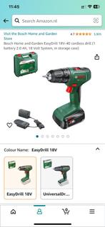 BRAND NEW WITH BOX Bosch cordless Easy Drill 18V, Nieuw, Boormachine, Ophalen