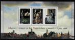 Jaar 1996 NVPH 1667 Blok Johannes Vermeer in het Mauritshuis, Postzegels en Munten, Ophalen of Verzenden, Na 1940, Postfris