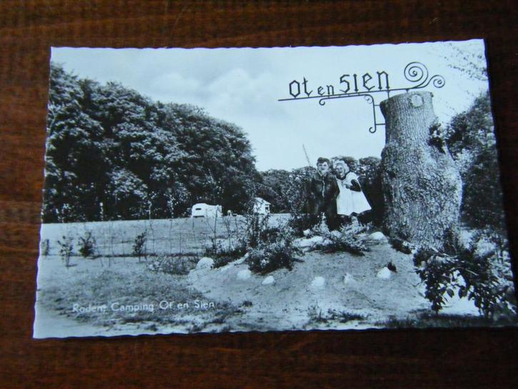 W35 - Roden - Camping Ot en Sien - Mooi/Oud, Verzamelen, Ansichtkaarten | Nederland, Drenthe, 1960 tot 1980, Ophalen of Verzenden
