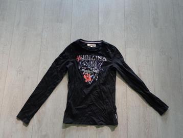 zwarte meisjeslongsleeve van Vingino, maat 152  beschikbaar voor biedingen
