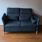 Tweezitsbank zwart grijs Ikea Fammarp  Zo GOED als NIEUW, Huis en Inrichting, Banken | Sofa's en Chaises Longues, Ophalen, Hout